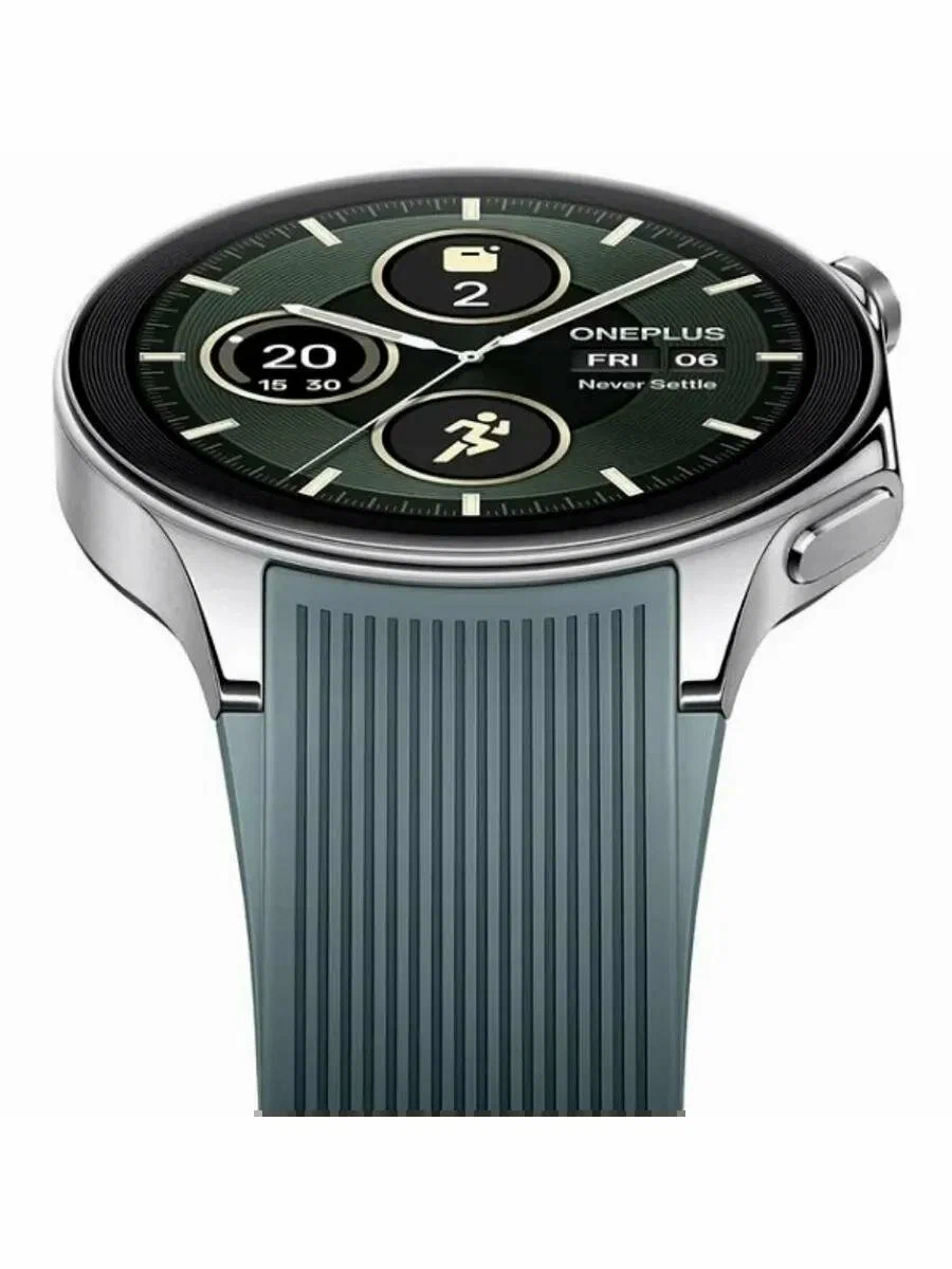 фото Смарт-часы OnePlus Watch 2 (Radiant Steel) (OPWWE231)
