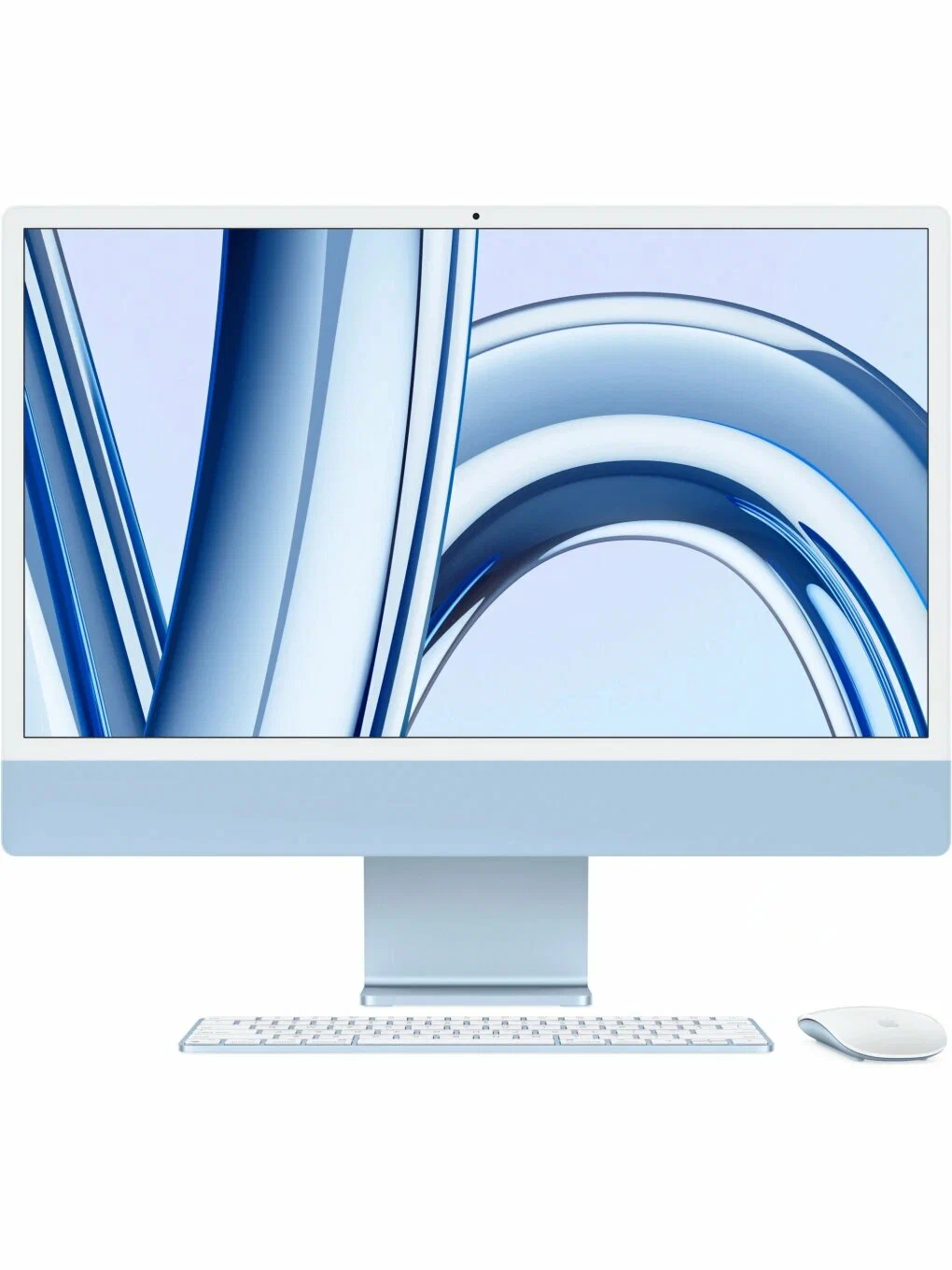 Apple iMac 24" with Retina 4.5K (M3 8C CPU / 10C GPU, 16GB, 1TB SSD) (Blue) (Z19L00033)