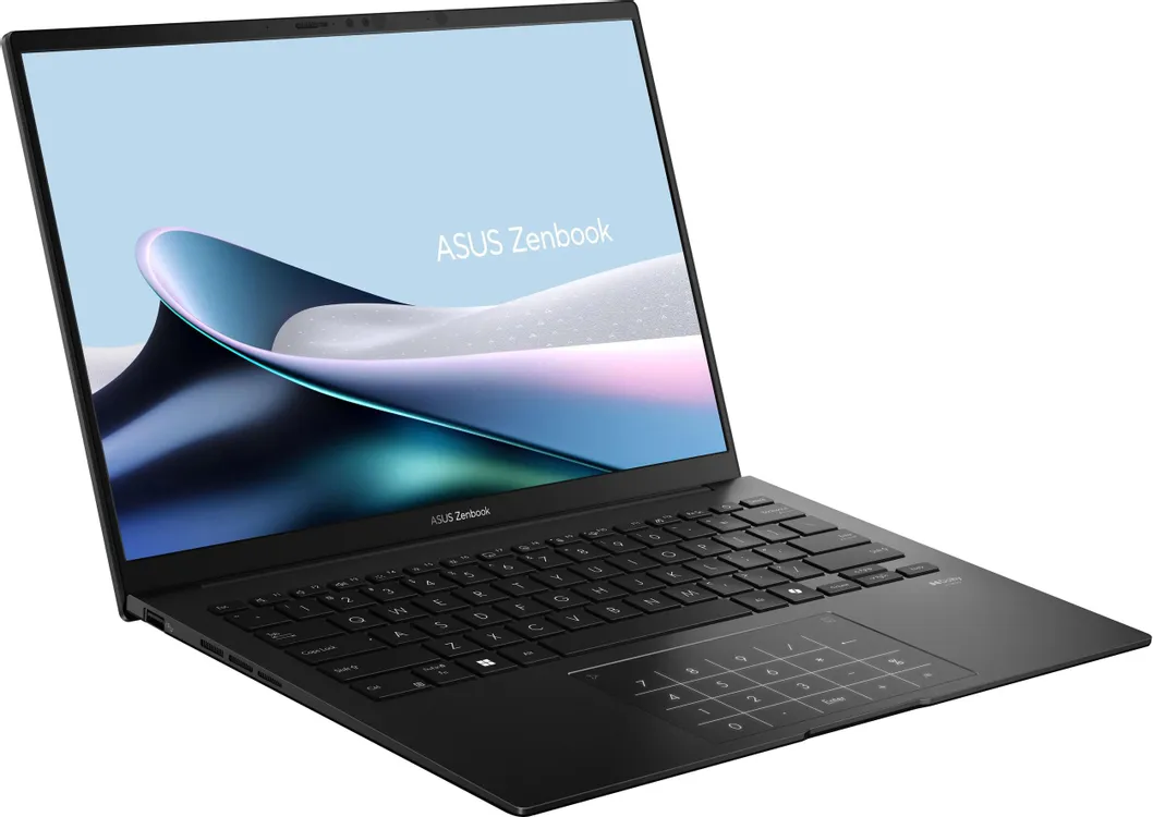 Ноутбук ASUS Zenbook 14 UM3406GA-QD049 (14" OLED, AMD Ryzen 5 430, 16Gb, 512Gb SSD, AMD Radeon 840M, noOS) (Черный) — фото 3