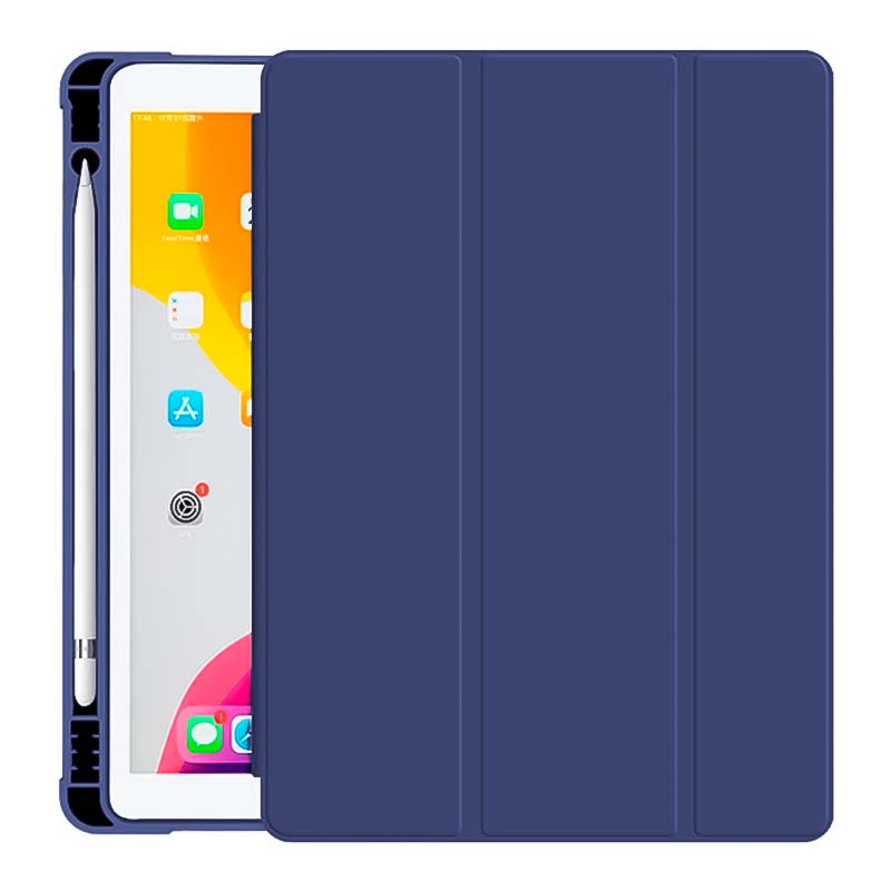 Чехол-книжка Smart Case для Apple iPad Air 45 и Air 11 20242025 с подставкой и отделением под стилус темно-синий 2600₽