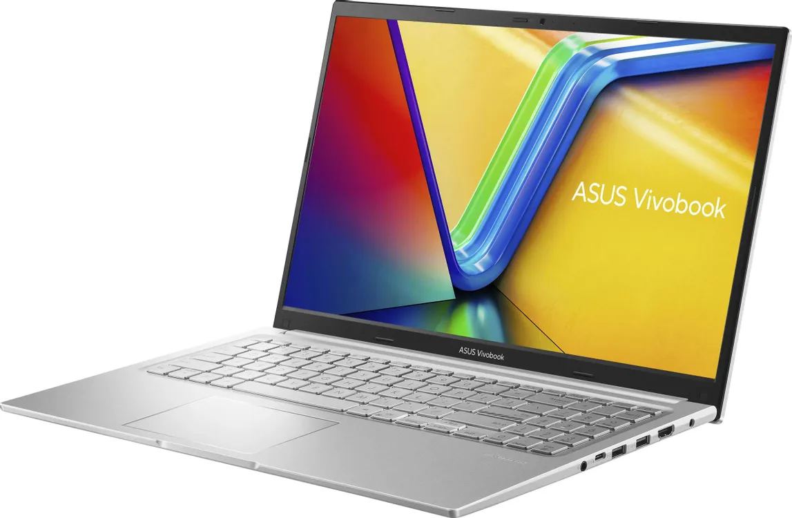 Ноутбук ASUS X1504VA-BQ2684 (15.6" FHD IPS, Intel Core i3 1315U, 16Gb, 512Gb SSD, Intel UHD Graphics, DOS) (Серебристый) — фото 4