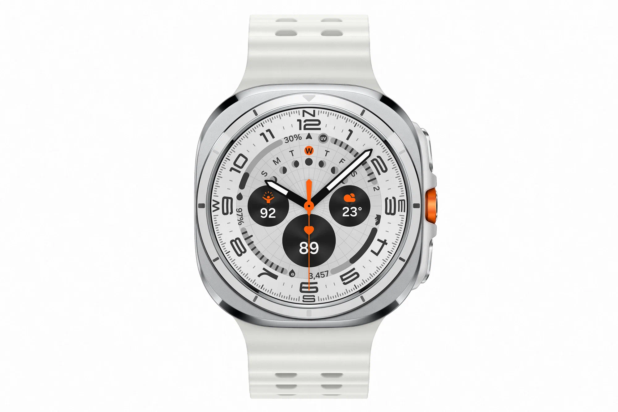Смарт-часы Samsung Galaxy Watch Ultra (2025) 47mm LTE (SM-L705F) (Titanium White) — фото 2
