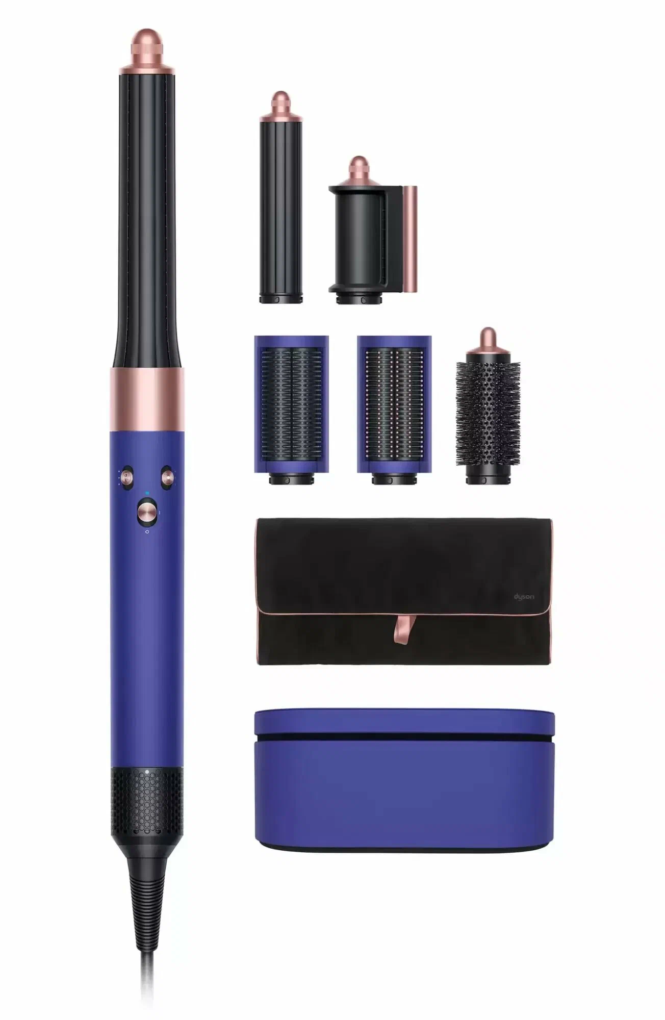 Фен-стайлер Dyson Airwrap HS05 Complete Short (Vinca Blue/Rose) Б/У (Хорошее состояние)
