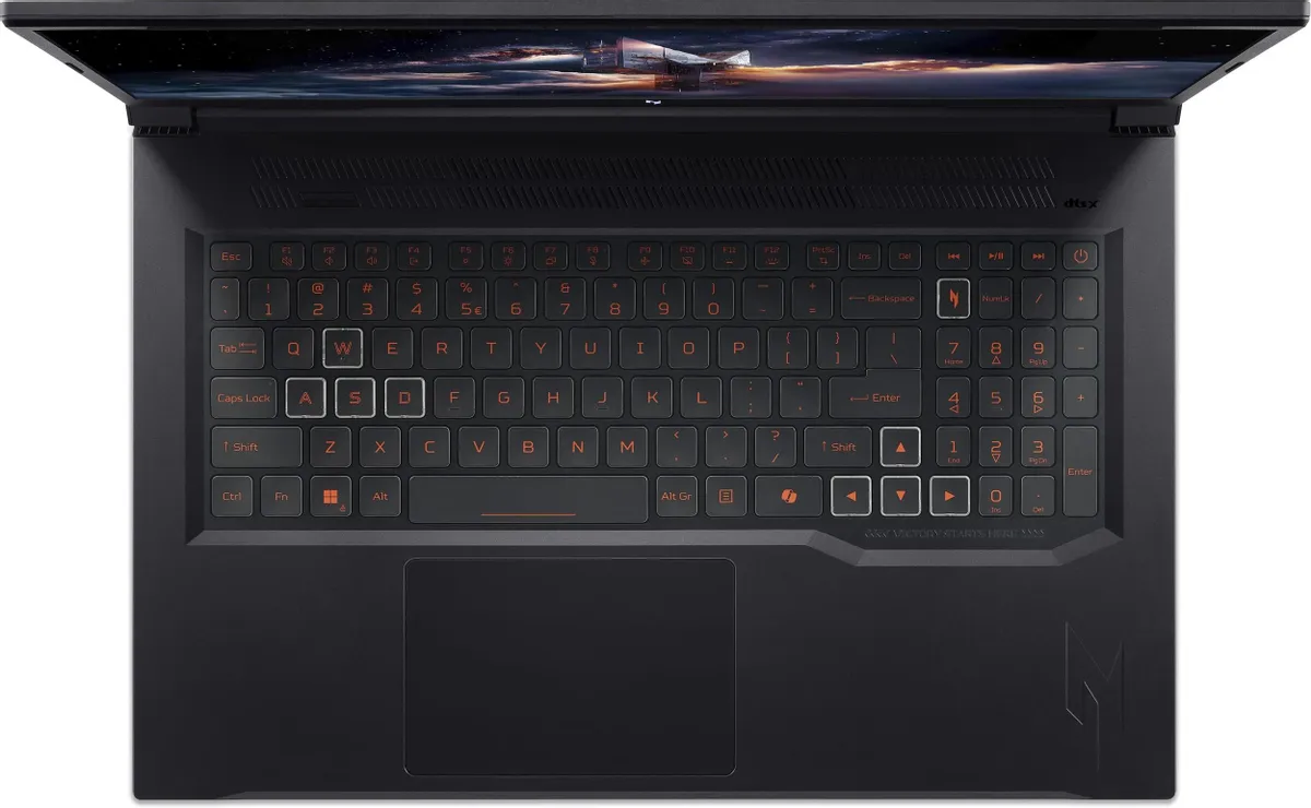 Ноутбук Acer ANV17-41 (17.3", IPS, 1920×1080, AMD Ryzen 7 260, 16 ГБ, NVIDIA GeForce RTX 5060 8 ГБ, без ОС) — фото 4