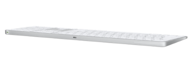 фото Беспроводная клавиатура Apple Magic Keyboard with Touch ID and Numeric Keypad (USB–C) (White) (MXK73)