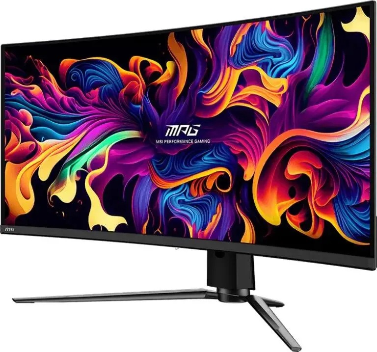 Монитор MSI MPG 341CQPX, 34", QD-OLED 3440×1440, 240 Гц, 0.03 мс, изогнутый — фото 3