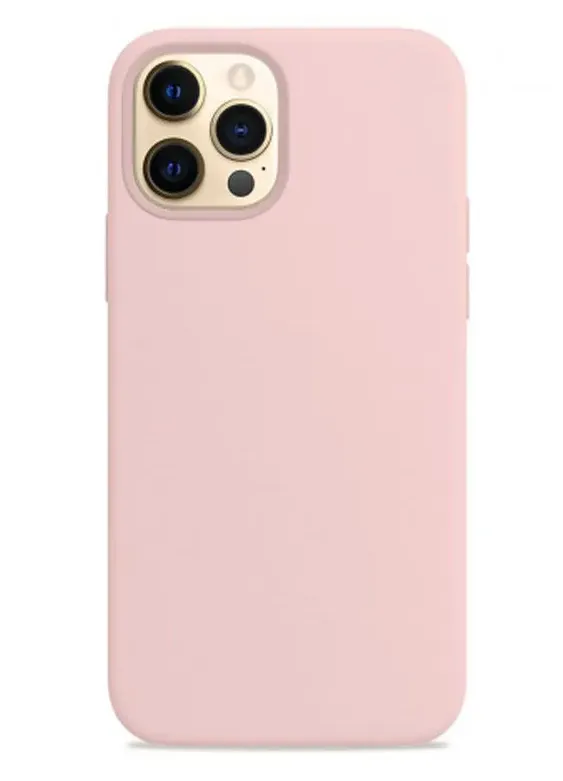 фото Чехол-накладка K-Doo iCoat Liquid MagSafe Series для iPhone 13 Pro силиконовый (розовый)