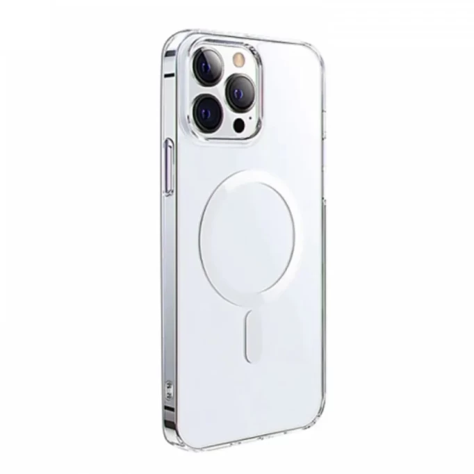 фото Чехол-накладка Wiwu Ultra Thin Series Magsafe для Apple iPhone 14 Pro пластиковый (прозрачный)