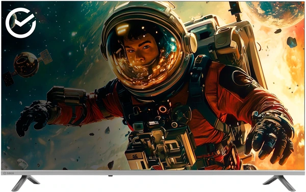 Телевизор SBER SDX-43F3000DSA, 43", LED FHD, 60 Гц, Smart TV (Салют ТВ)