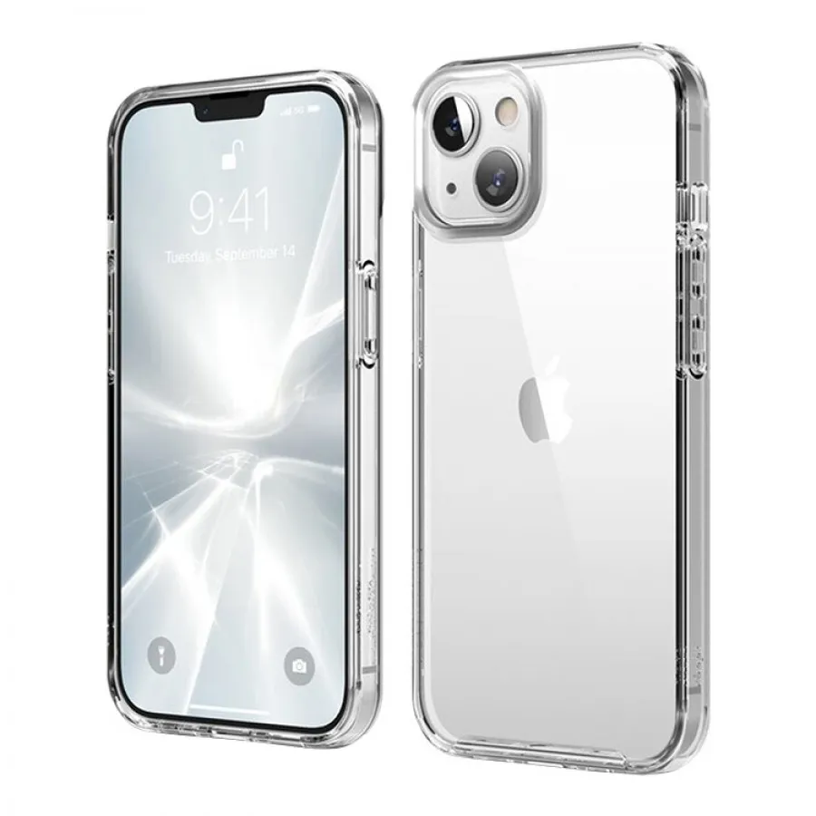 Чехол-накладка Wiwu (ZCC-108) для Apple iPhone 14 силиконовый (прозрачный)