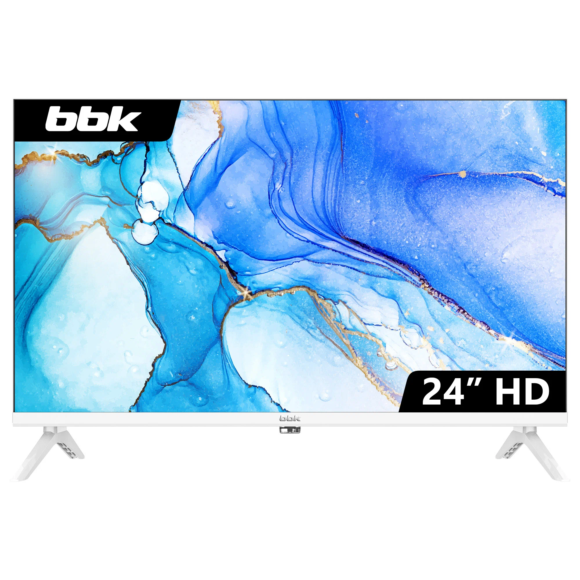 Телевизор BBK 24LEM-1047/TS2C, 24", LED HD, 60 Гц, белый
