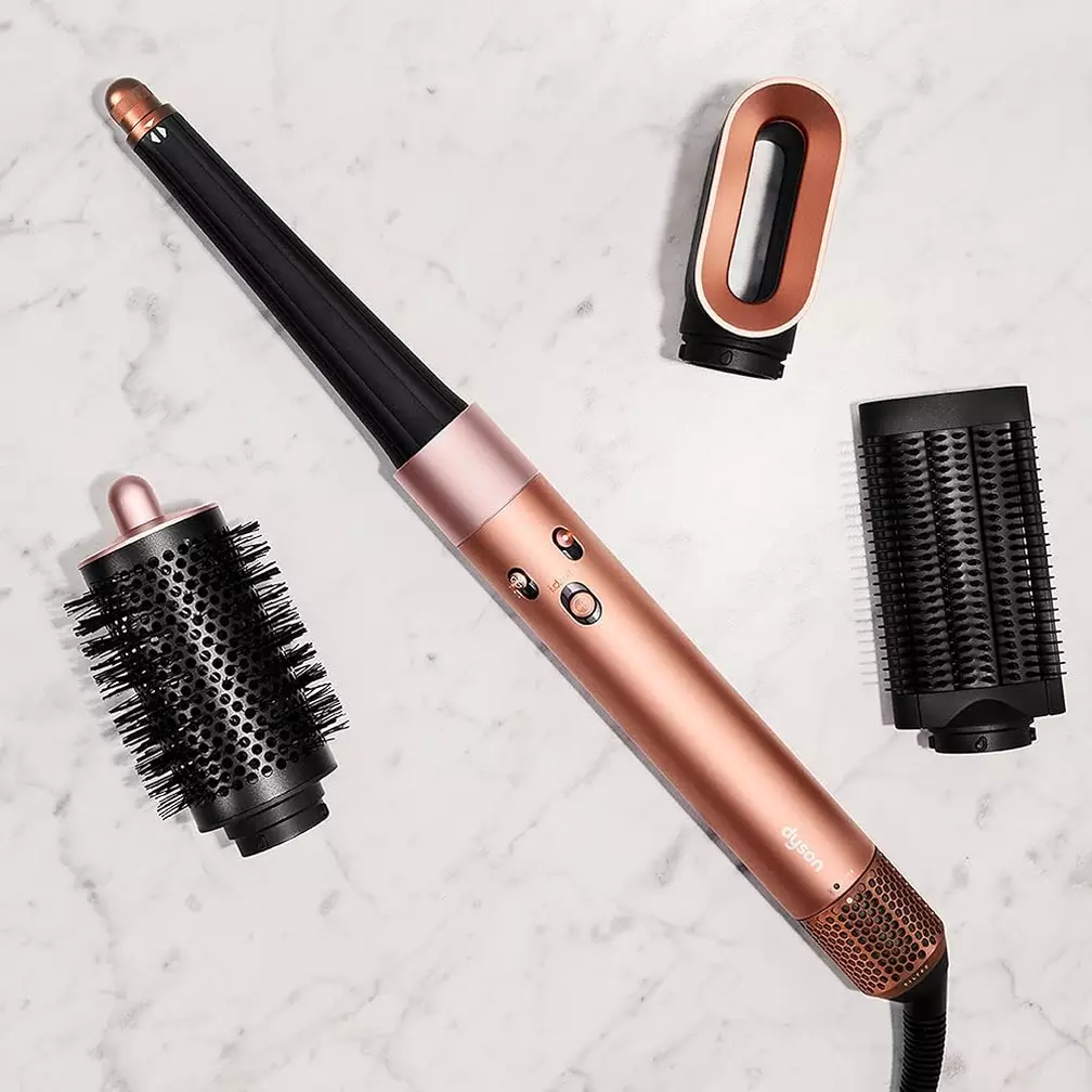 Фен-стайлер Dyson Airwrap i.d. HS08 (Barrel Amber Silk) with Case (123698-01)