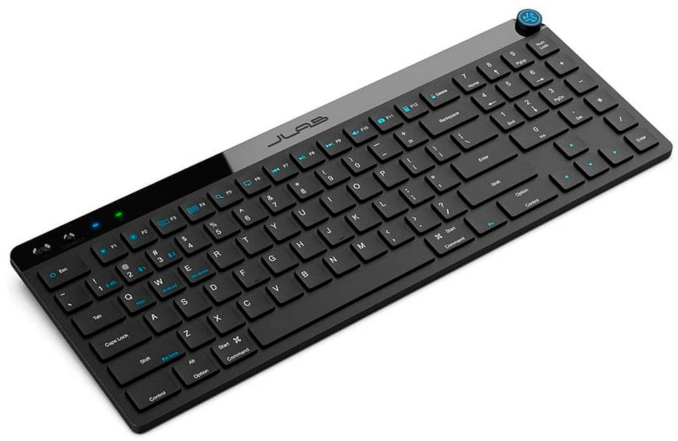 фото Клавиатура JLAB JBuds, беспроводная (радио + Bluetooth), чёрный
