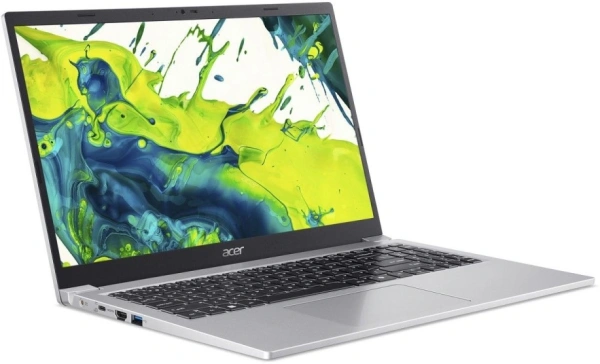 Ноутбук Acer Aspire Lite 15 AL15-44P-R01T (15.6" IPS, AMD Ryzen 5 7430U, 16Gb, 512Gb SSD, AMD Radeon, noOS) (Серебристый) — фото 4