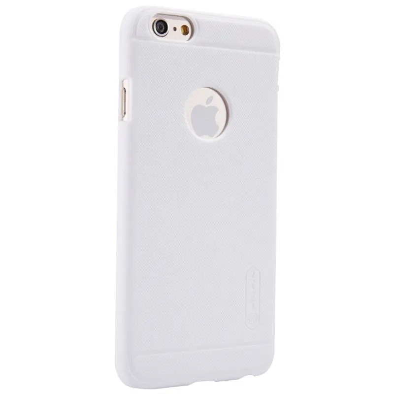 фото Чехол-накладка Nillkin Frosted Shield для Apple iPhone 6/6S пластиковый (белая)