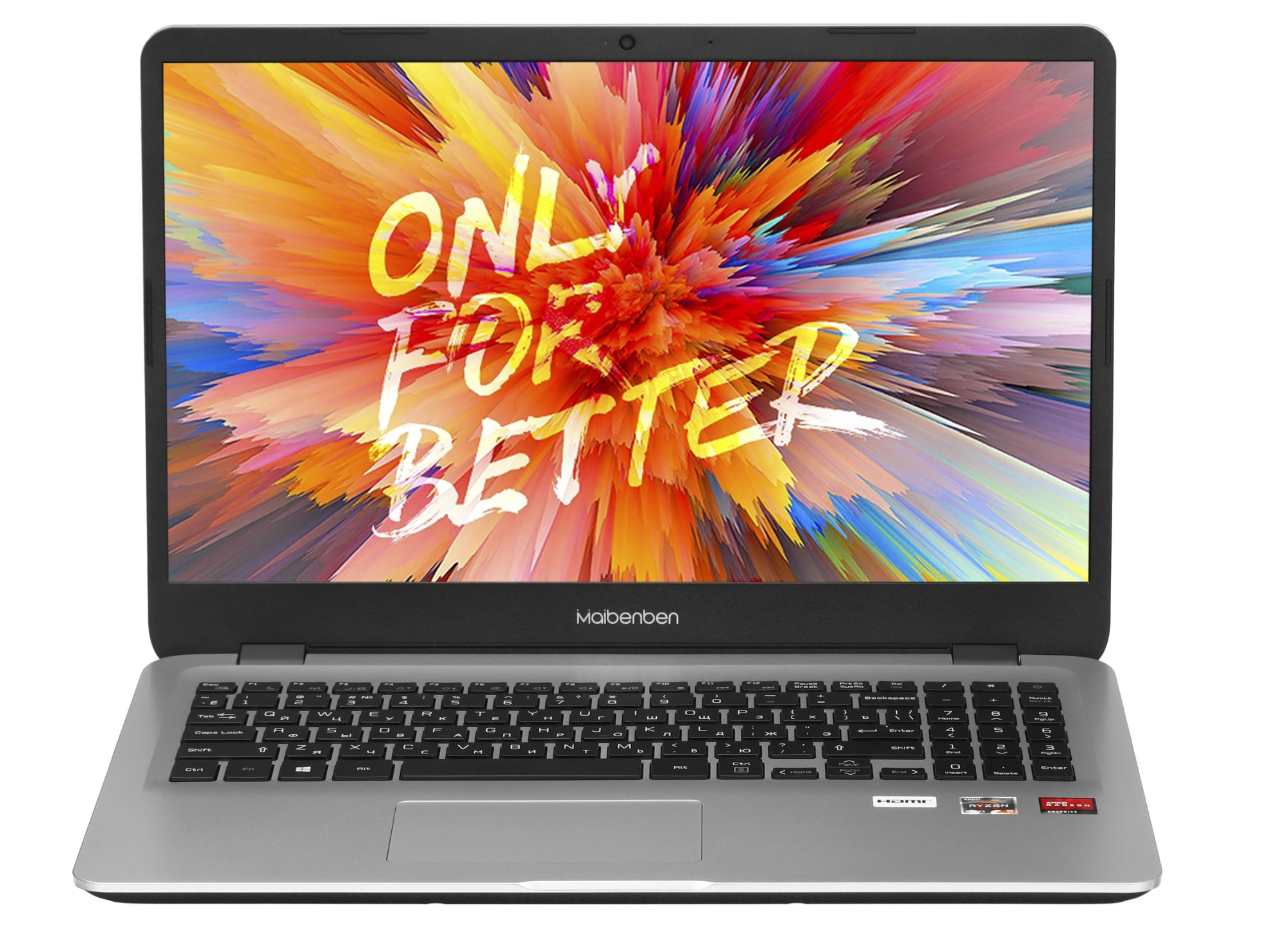 Maibenben M545 (Silver) / Ryzen 5 4500U/ 16Gb / 512Gb SSD / int / no / 15,6" 1920x1080 IPS / Win11 / 1.75