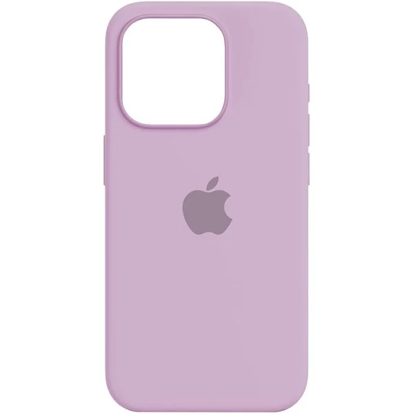 фото Чехол-накладка Silicone Case Series для Apple iPhone 15 Pro Max (сиреневый)