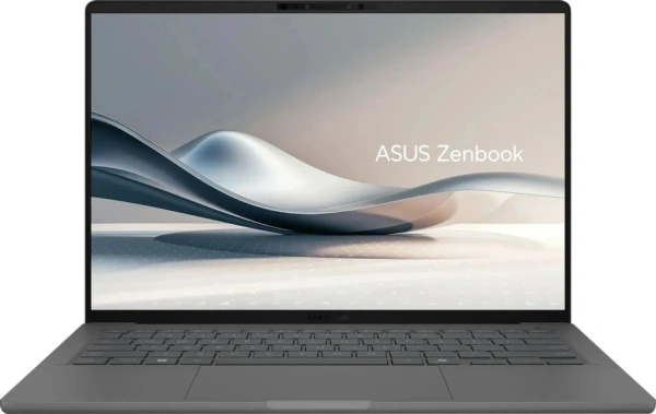 Ноутбук ASUS Zenbook 14 UX3407QA-QD267W (14" WUXGA OLED, Qualcomm Snapdragon X X1-26-100, 16Gb, 512Gb SSD, Windows 11 Home) (Серый)