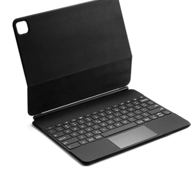 фото Чехол-клавиатура WIWU Magnetic Keyboard для Apple iPad 10.9/ iPad Air 11 (2024) русская раскладка (F17) (черный)