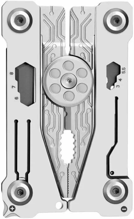 Мультитул Xiaomi Nextool Mini 14 в 1 EDC Multifunction Tool (NE20182) (серый)