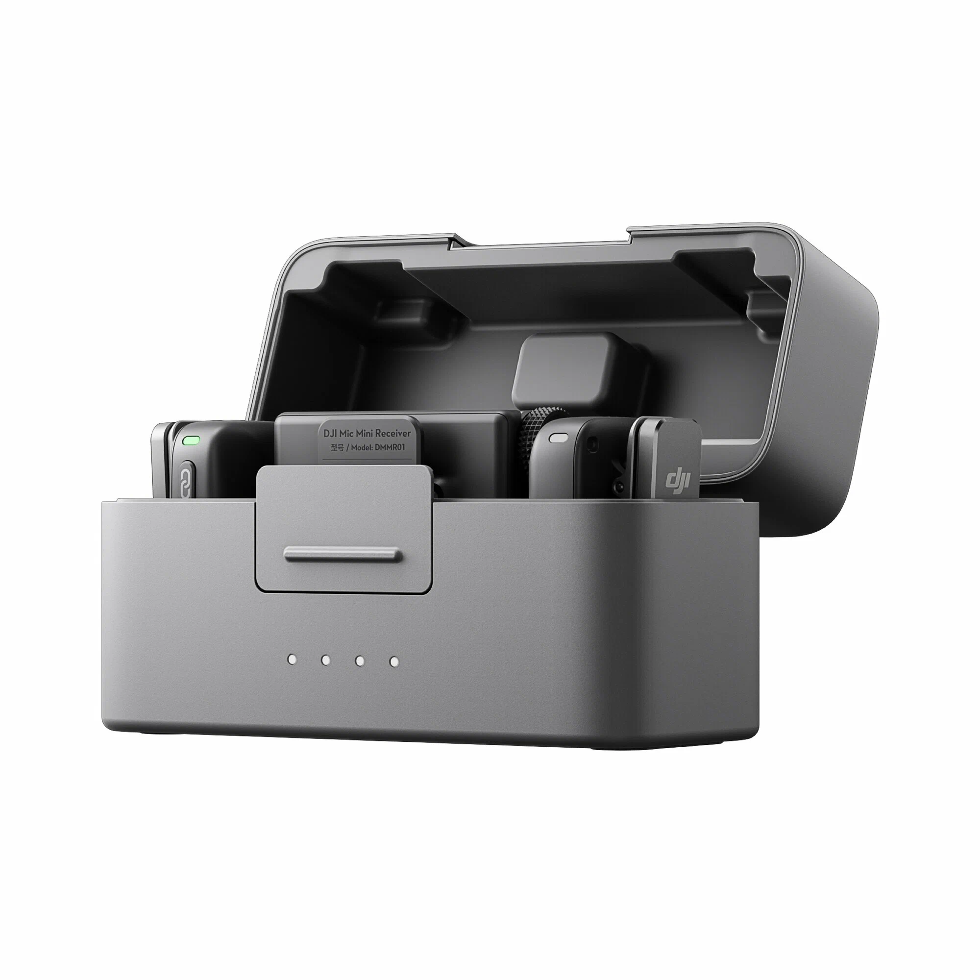 Беспроводной микрофон DJI Mic Mini (2 TX+1 RX+Charging Case) (Black)