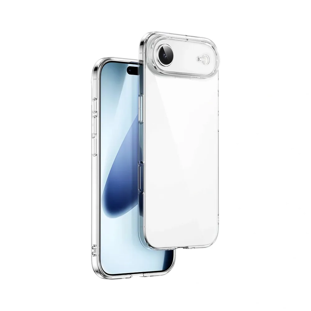фото Чехол-накладка Wiwu iShield One (ZCC-108) для Apple iPhone 17 Air силиконовый (прозрачный)