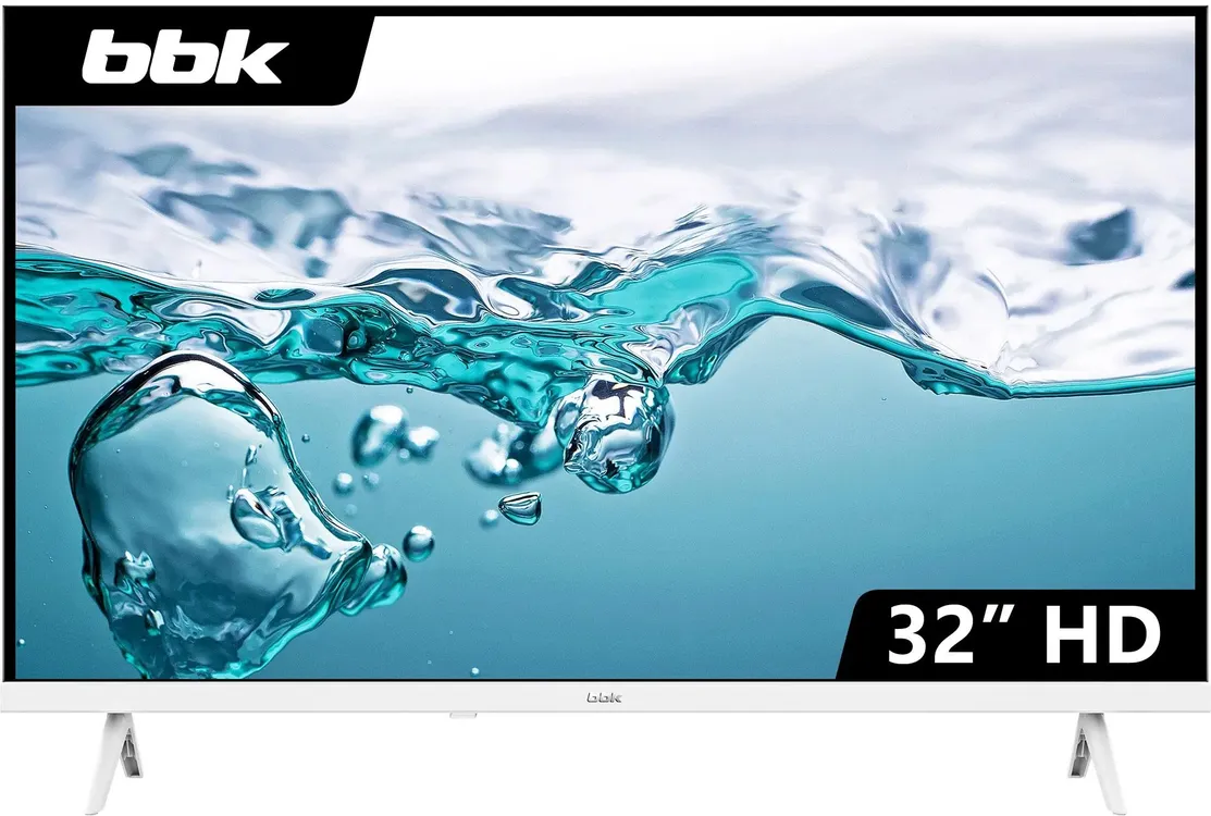 Телевизор BBK 32LEM-1045/TS2C (W), 32", DLED HD, 60 Гц, белый