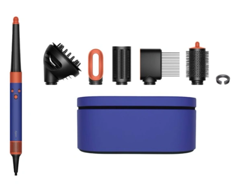 Фен-стайлер Dyson Airwrap i.d. HS08 (Vinca Blue/Topaz) with Diffuser for Curly Hair