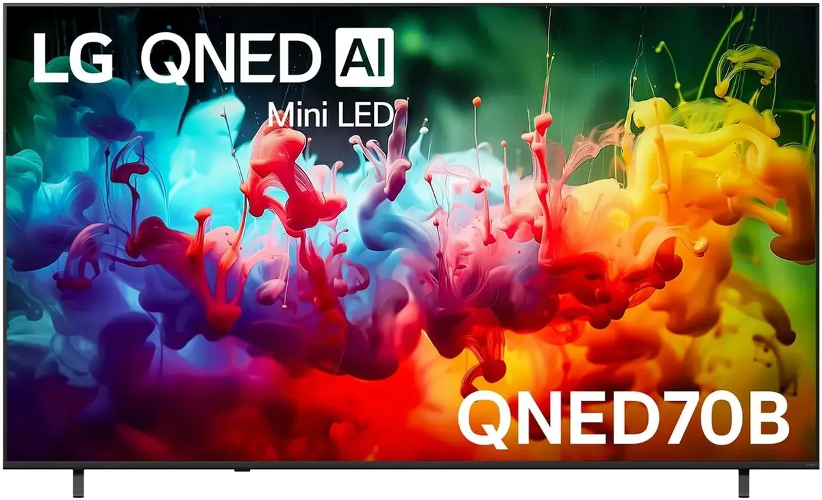 Телевизор LG 85QNED70B6A.ARUG, 85", QNED 4K UHD, 60 Гц, Smart TV (webOS)