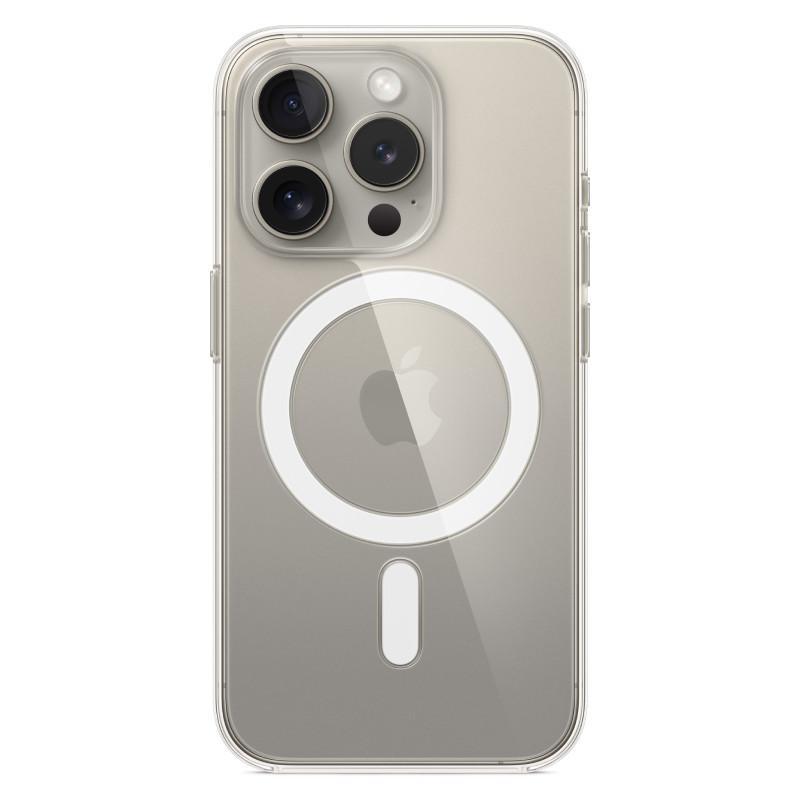 фото Чехол-накладка Evelatus Magsafe для iPhone 15 Pro Max пластиковый (прозрачный)