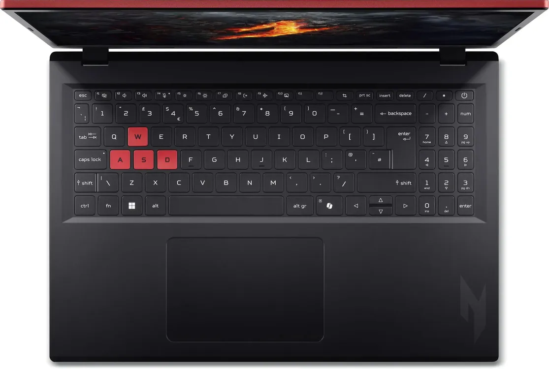 Ноутбук Acer Nitro Lite NL16-71G-549B (16" IPS, Intel Core i5 13420H, 16Gb, 512Gb SSD, NVIDIA GeForce RTX 4050 6Gb, noOS) (Красный) — фото 3