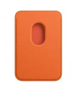 фото Чехол Apple iPhone Leather Wallet MagSafe (Orange) (MPPY3)