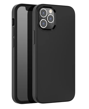 фото Чехол-накладка Hoco Pure Series для iPhone 13 Pro Max силиконовый (черный)