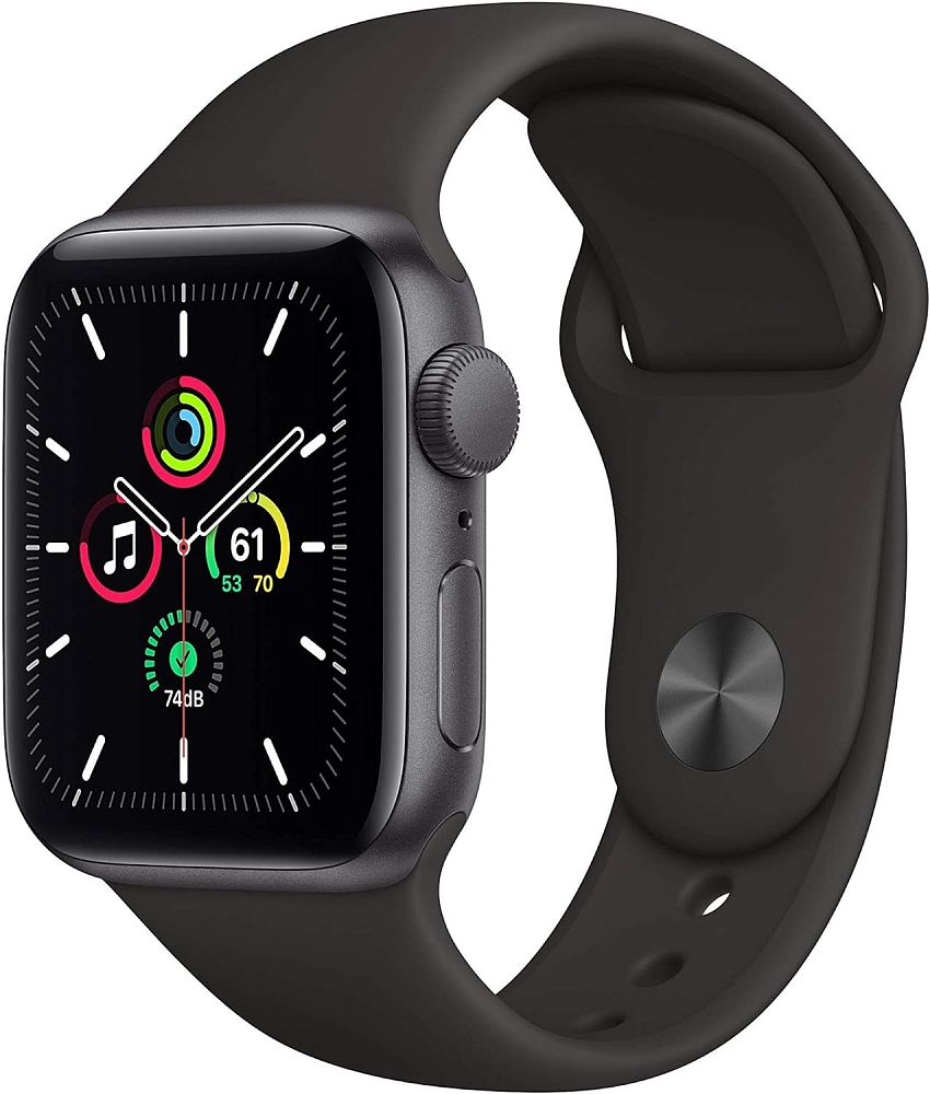 Apple Watch SE 40mm Space Gray Aluminum Case with Midnight Sport Band Б/У (Отличное состояние)