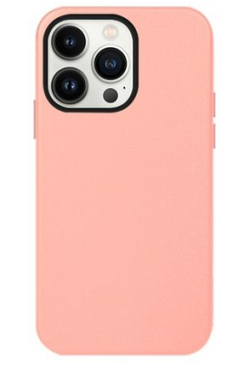 Чехол-накладка Kzdoo Mag Noble Collection MagSafe Series для Apple iPhone 14 Pro искусcтвенная кожа розовый 1100₽