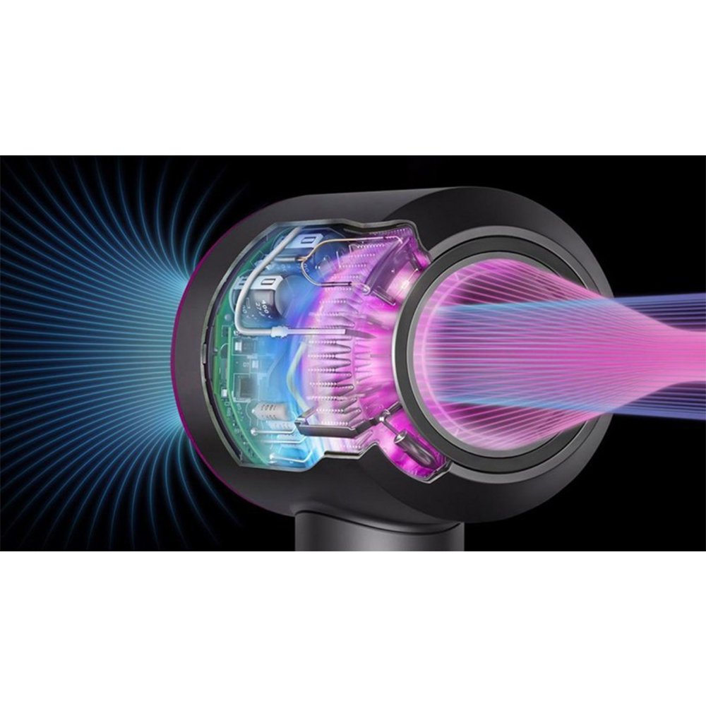 Фен Dyson Supersonic HD07 (Nickel/Fuchsia)