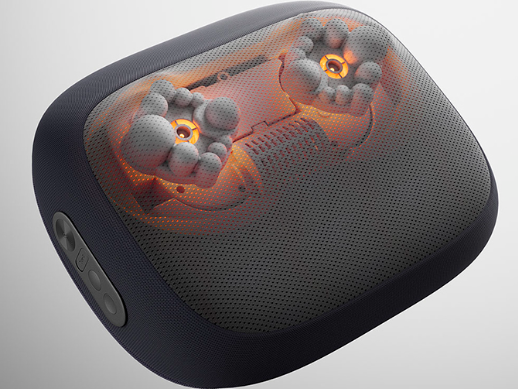 Электрический массажер для спины Xiaomi Mijia Smart Waist Massager (MJYBAMY01YMYY) (черный)