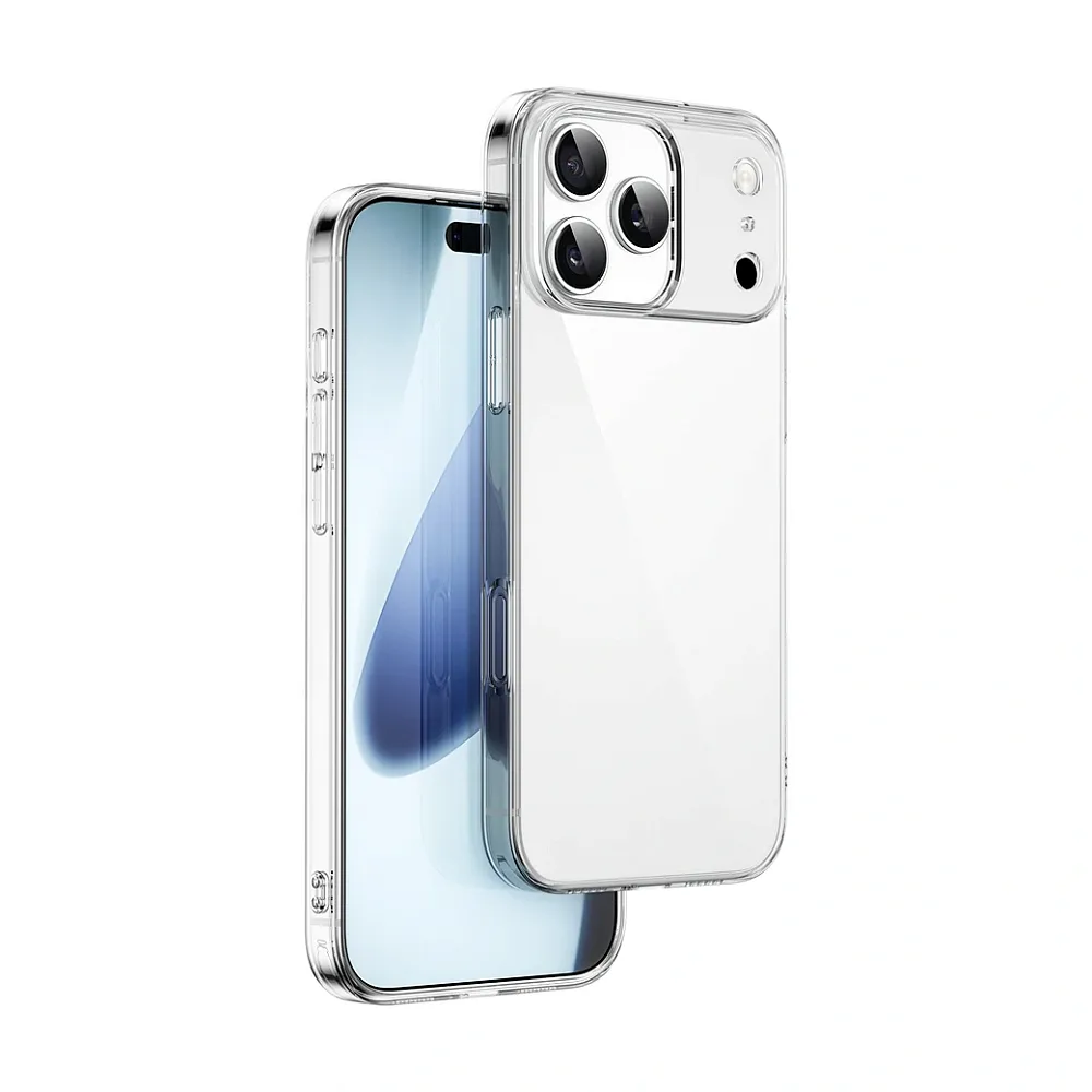 фото Чехол-накладка Wiwu iShield One (ZCC-108) для Apple iPhone 17 Pro Max силиконовый (прозрачный)