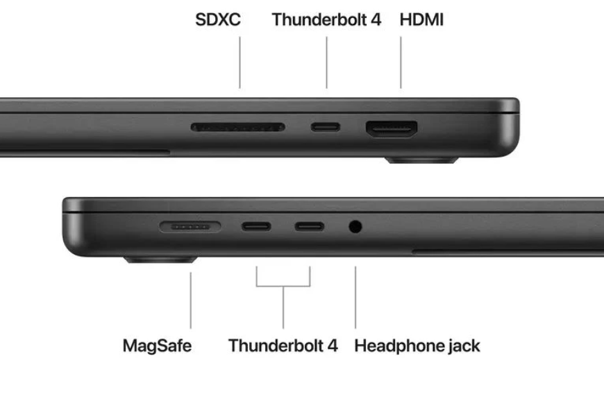 Apple MacBook Pro 14 2024 M4 16Gb/512Gb (Space Black) (MW2U3)