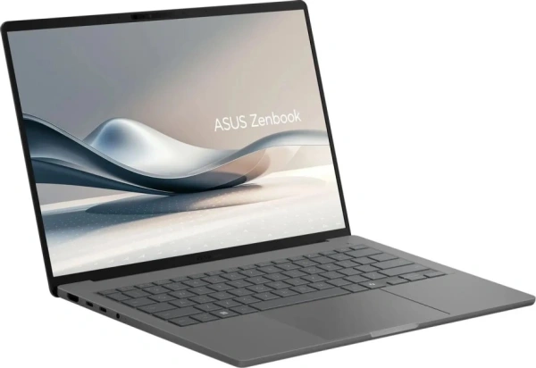 Ноутбук ASUS Zenbook 14 UX3407QA-QD267W (14" WUXGA OLED, Qualcomm Snapdragon X X1-26-100, 16Gb, 512Gb SSD, Windows 11 Home) (Серый) — фото 2
