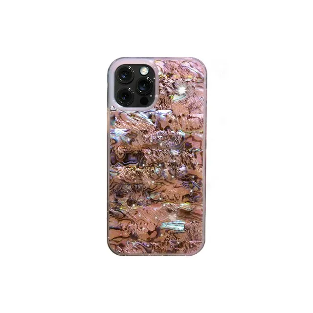 фото Чехол-накладка K-Doo Seashell для iPhone 13 Pro Max пластиковый (розовый)