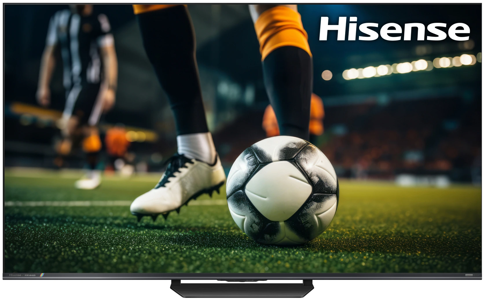 Телевизор Hisense 75UR8S угольно-серый RGB, 75", Mini LED 4K UHD, 180 Гц, Smart TV, серый