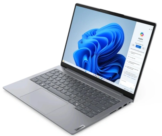 Ноутбук LENOVO ThinkBook 14 G7 ARP (IPS, WUXGA, AMD Ryzen 5 7535HS, 16Gb, 512Gb SSD, VGA int, noOS) (Серый)