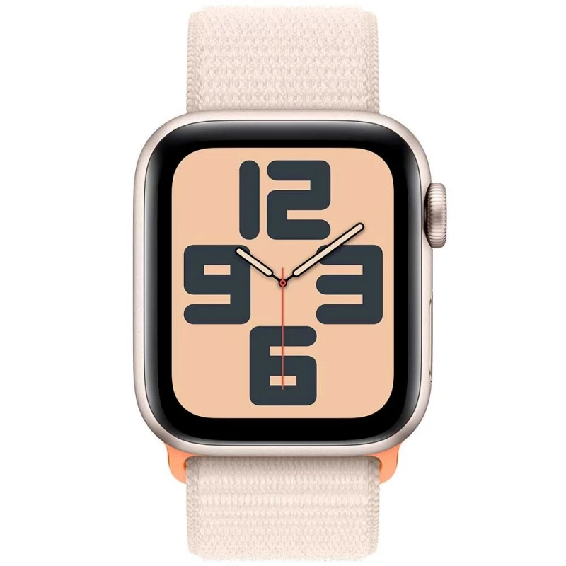 Apple Watch SE Gen 2 40mm (GPS) Starlight Aluminum Case with Starlight Sport Band (S/M) (MNT33/MR9U3) — фото 9