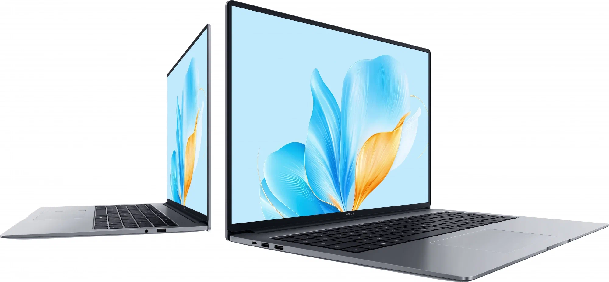 Ноутбук HONOR MagicBook X 16 (Intel Core i5, 16Gb, SSD, 512Gb, 16";, IPS, FHD+, 60Hz, noOS) (Серый) — фото 2