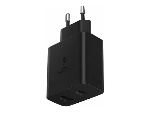 Сетевое зарядное устройство Samsung Super Fast Charger Type-CUSB 30 35W Cable Type-C 5А1m черный 2300₽