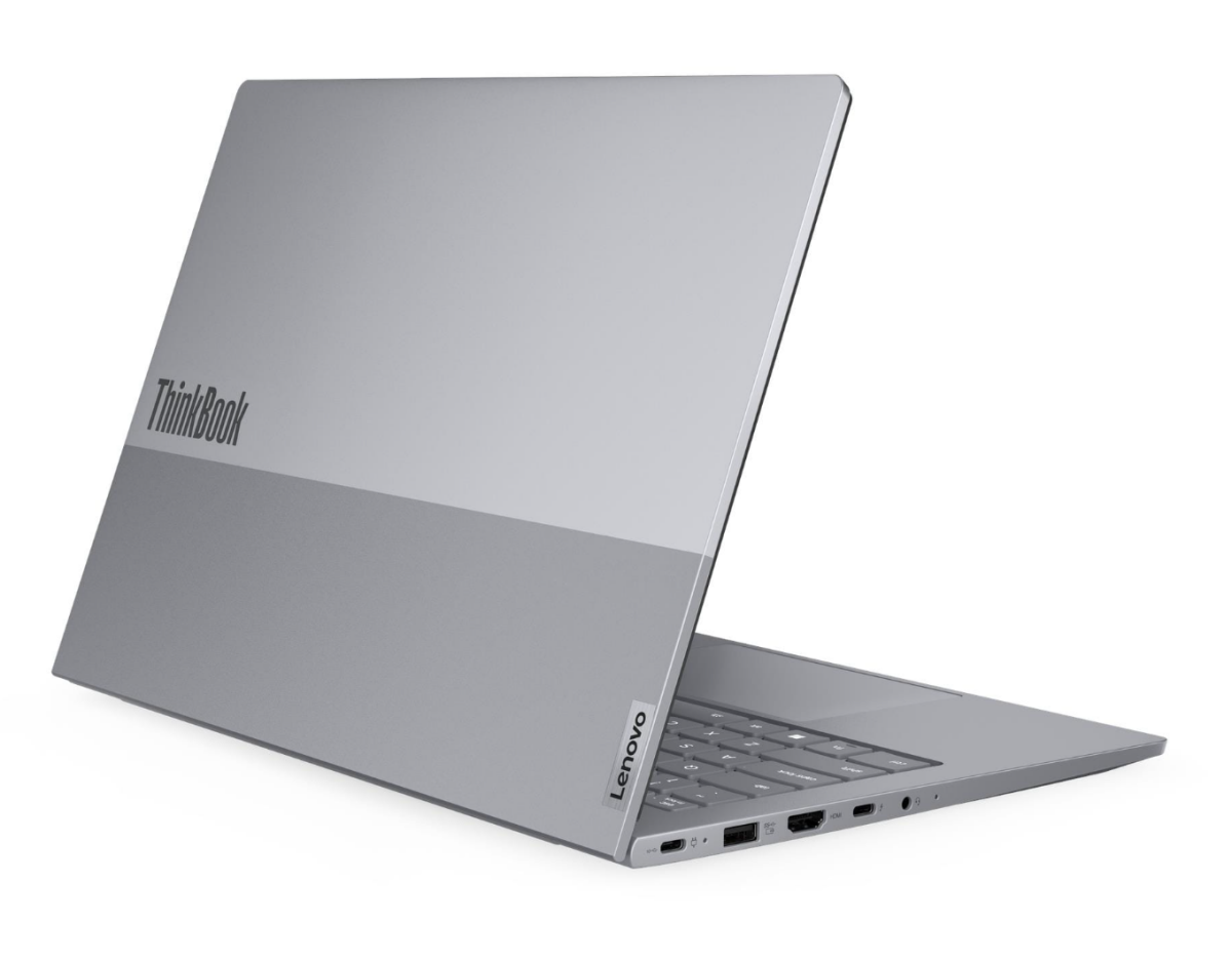 Ноутбук LENOVO ThinkBook 14 G8 IRL (IPS, WUXGA, Core 5 210H, 16Gb, 512Gb SSD, VGA int, FP, noOS) (Серый) — фото 7