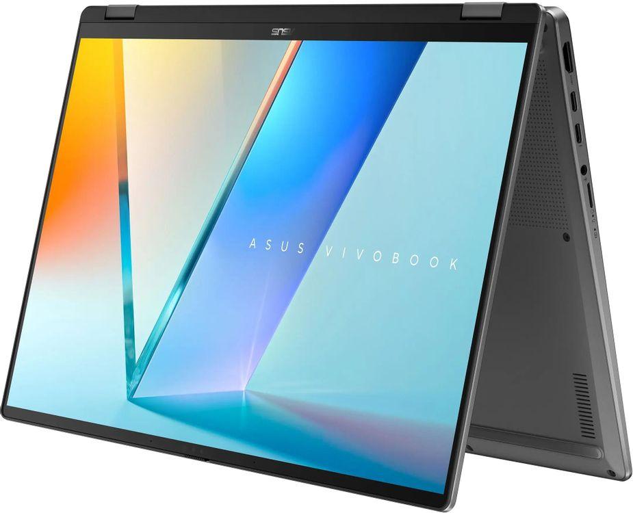 Ноутбук ASUS Vivobook 16 Flip TP3607AA-SI086W (16" OLED, Intel Core Ultra 7 355, 32Gb, 1Tb SSD, Intel Graphics, Windows 11 Home) (Серый) — фото 7