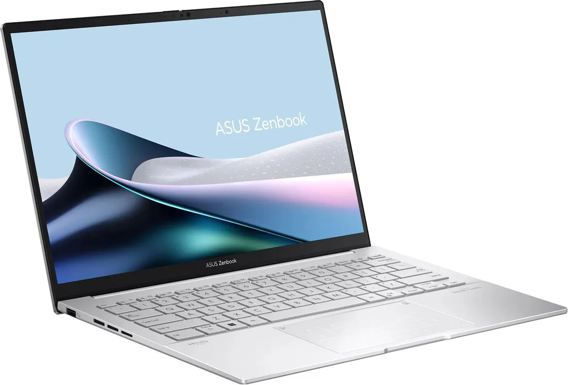 Ноутбук ASUS Zenbook UX3405CA-ST1352 (14" OLED, Intel Core Ultra 7 255H, 32Gb, 512Gb SSD, Intel Arc, noOS) (Серебристый) — фото 5