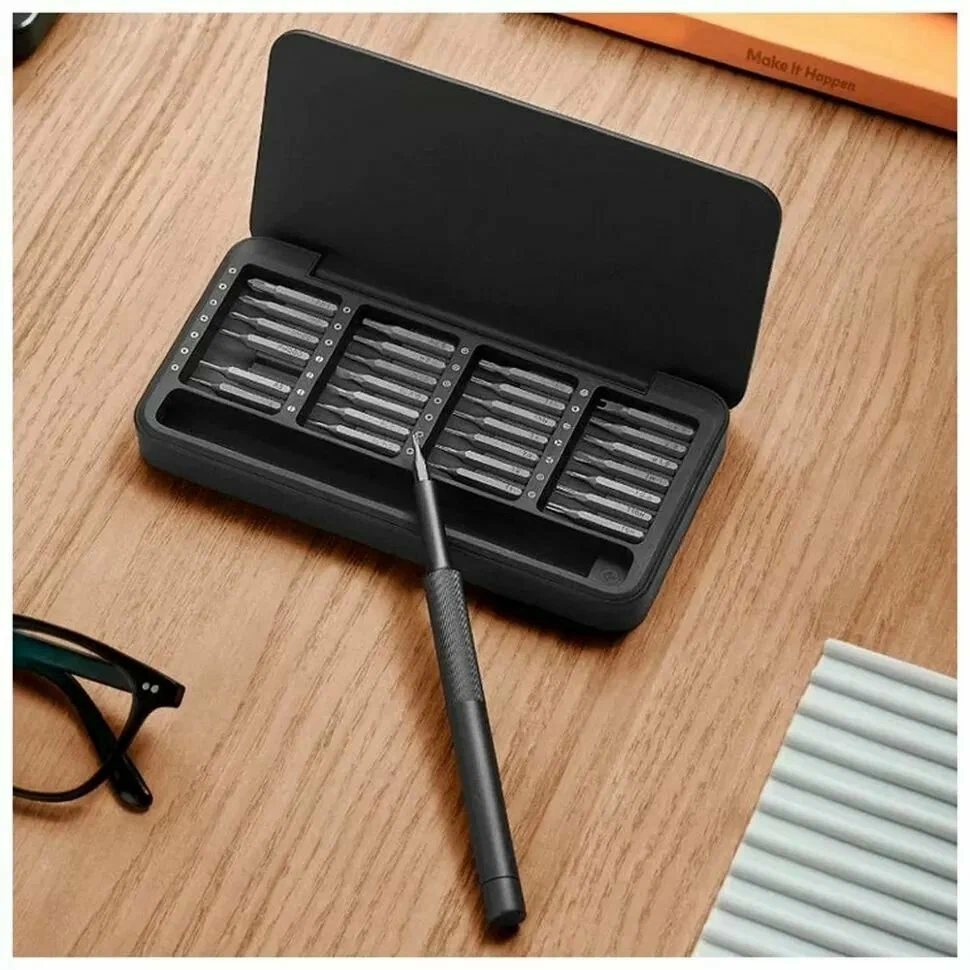 Отвертка Xiaomi Hoto Precision Screwdriver Set 28 в 1 (QWLSD009) (черный)